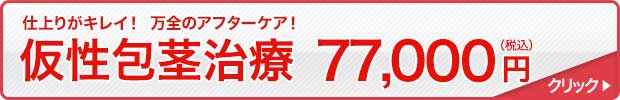 仮性包茎治療　70,000円